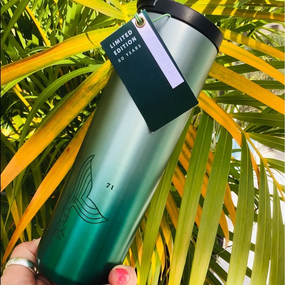 Starbucks 50 Year Anniversary Limited Edition Stainless Steel Siren Tumbler Cup - Picture 13 of 16